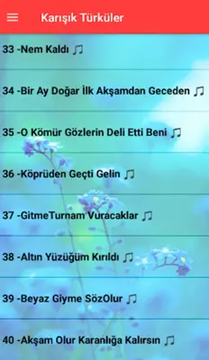 Karışık türküler. (internetsiz android App screenshot 1